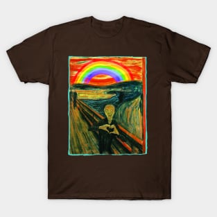 We Still Scream Homage to Munch T-Shirt